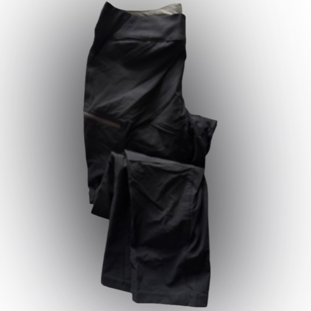 Duluth Trading Co Black Straight-Leg Pants